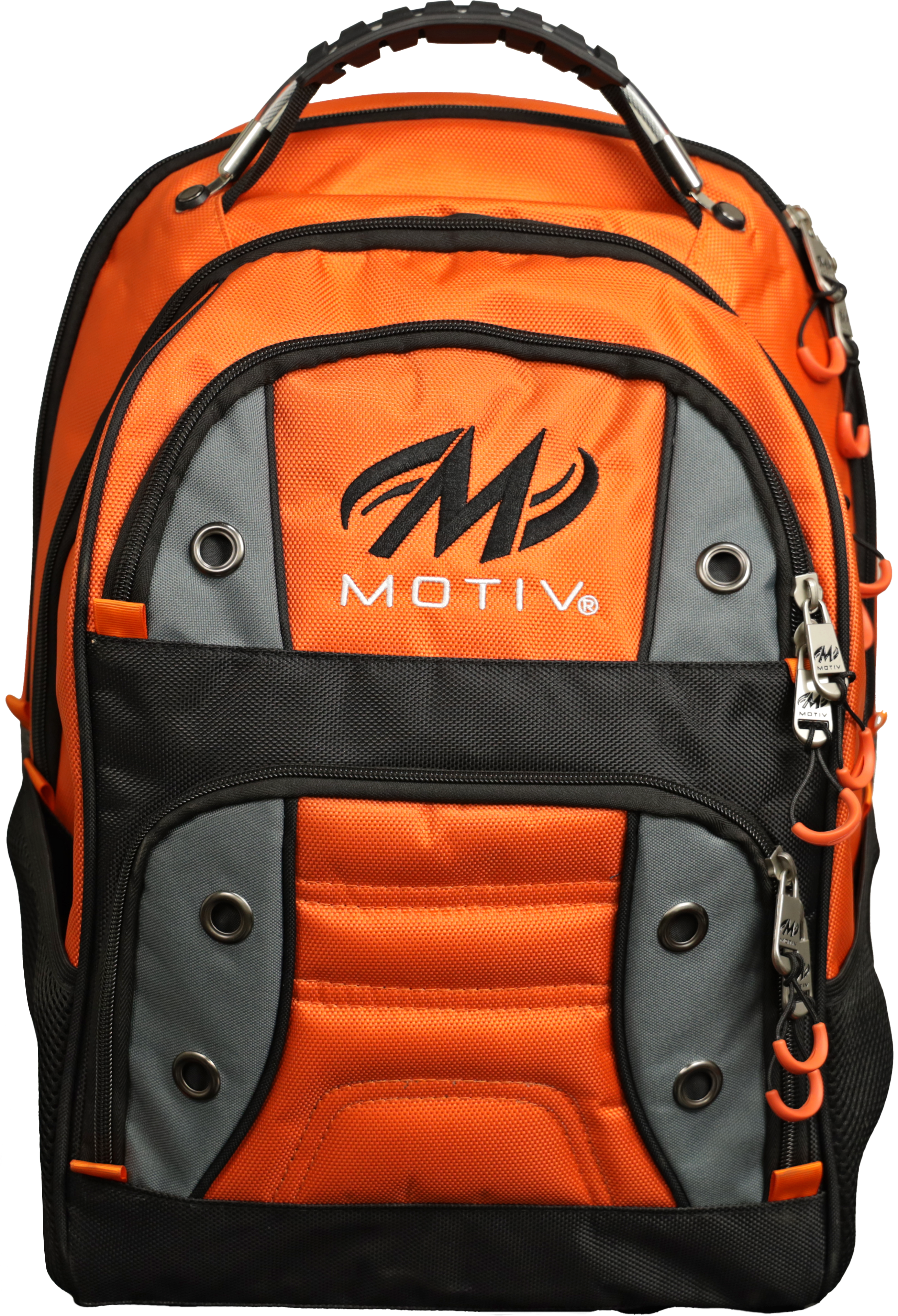 Motiv Intrepid Backpack - Lightweight Durable Hiking Backpack in Vibrant Tangerine Color - Perfect for Outdoor Adventures, Travel & Daily Commute