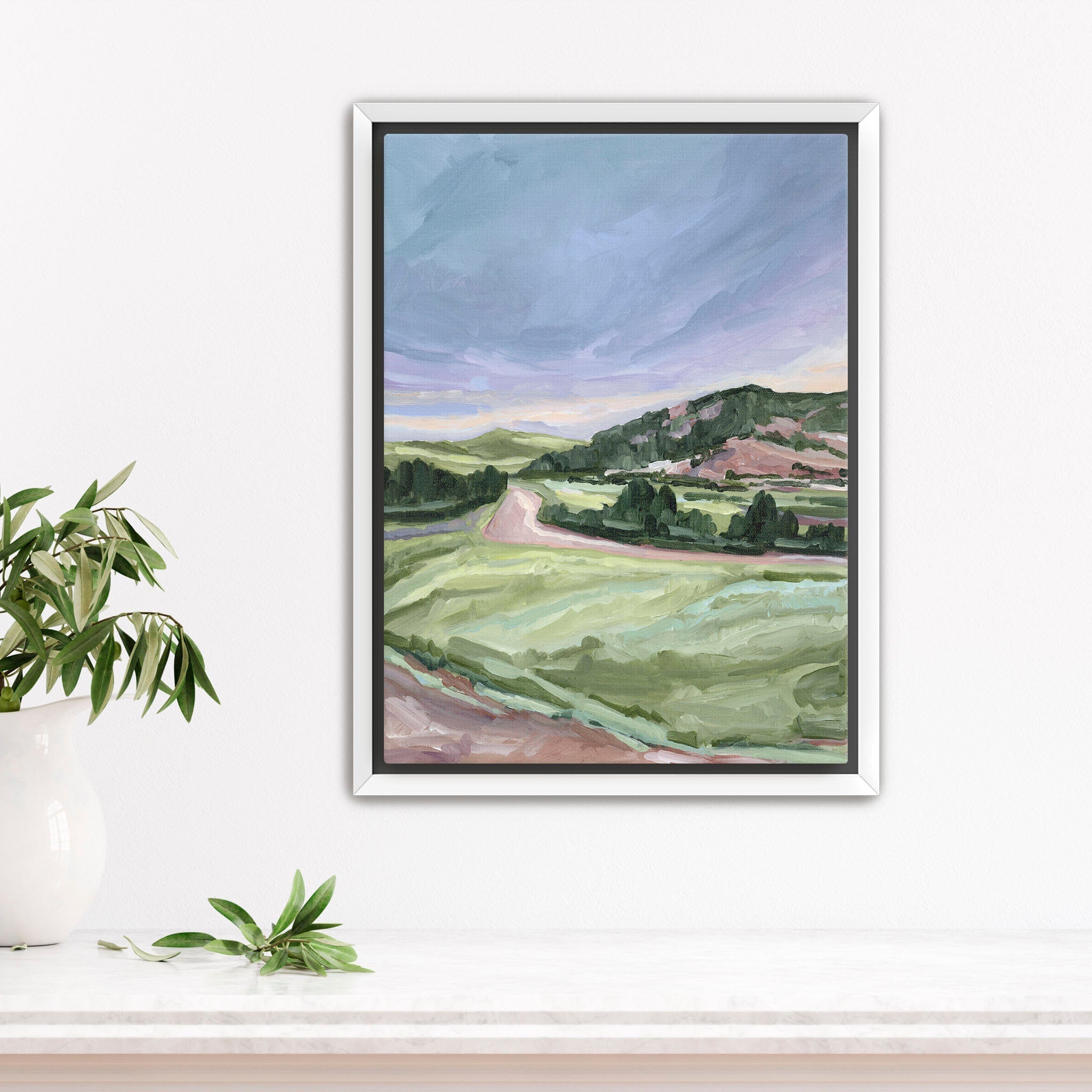 Eleven Mile Art Print - Premium Wall Decor for Living Room, Bedroom & Office | Modern Canvas Painting for Home & Office Decor