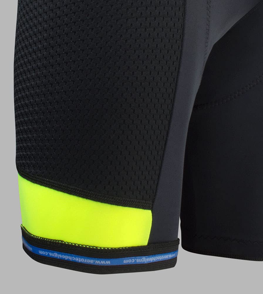 Men's Gel Touring Padded Bike Shorts with Innovative Mesh Pockets - Made in USA | Comfortable Cycling Shorts for Road Biking, Mountain Biking & Long Distance Rides
