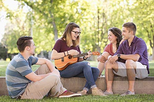 Professional 26 Inch Ranch Tenor Ukulele Kit - Wooden Hawaiian Guitar with Gig Bag, Tuner, Strap & Aquila Strings | Includes 12 Online Lessons | Perfect for Beginners, Travel, Beach Performances & Music Classes