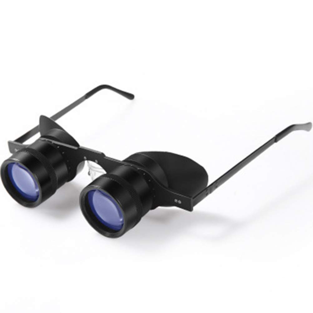 BESPORTBLE Fishing Magnifier Glasses - 1 Set Telescopic Binoculars with Magnifying Lens for Travel, Outdoor Observation & Hobby Use - Compact Pocket-Sized Magnifying Eyewear for Reading, Jewelry Inspection & Nature Exploration