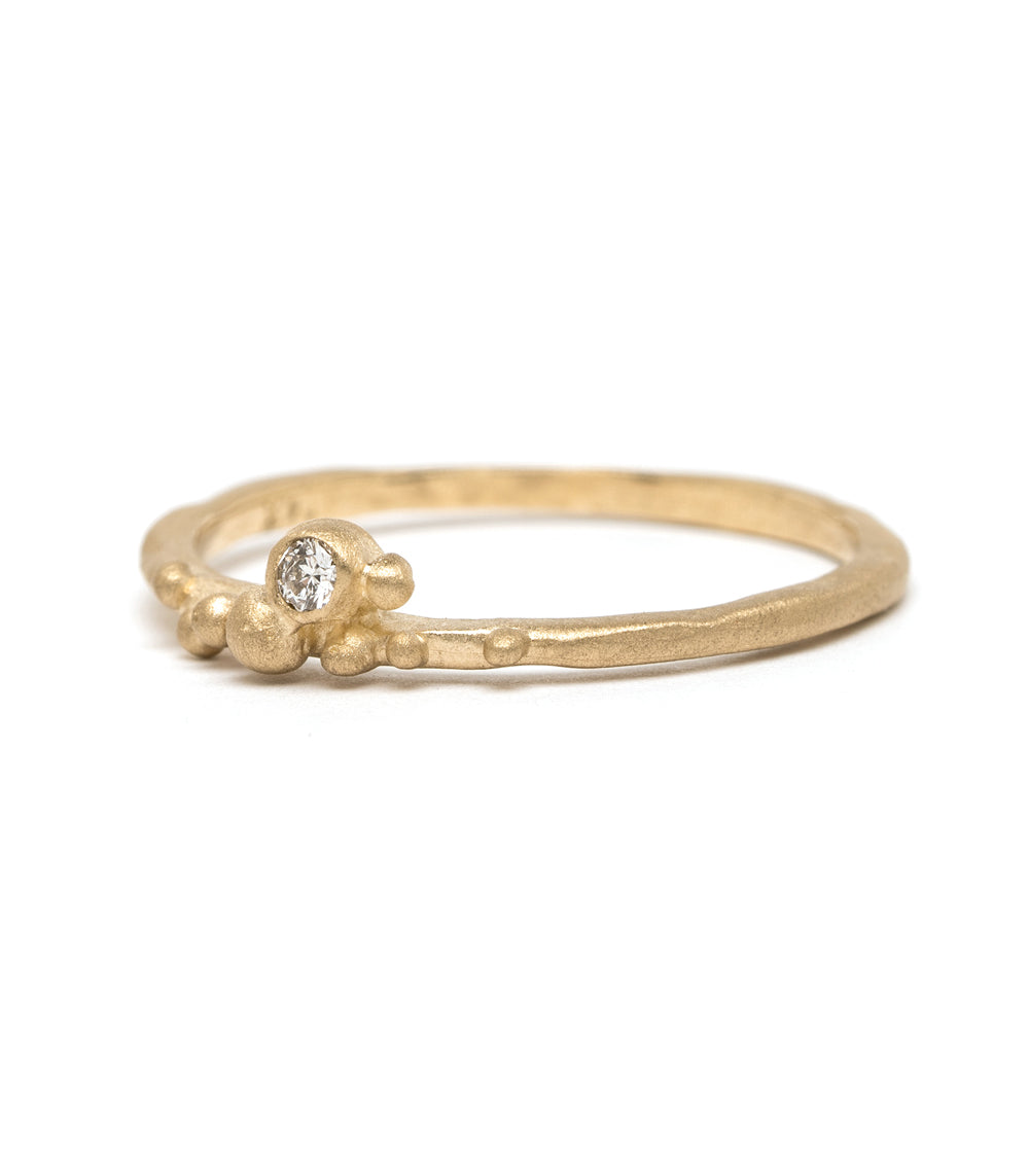 Boho Diamond Stacking Rings for Women - Mini Dewdrops Stackable Rings Set - Dainty Gold & Silver Rings for Layering - Perfect for Everyday Wear, Gift Giving & Boho Fashion