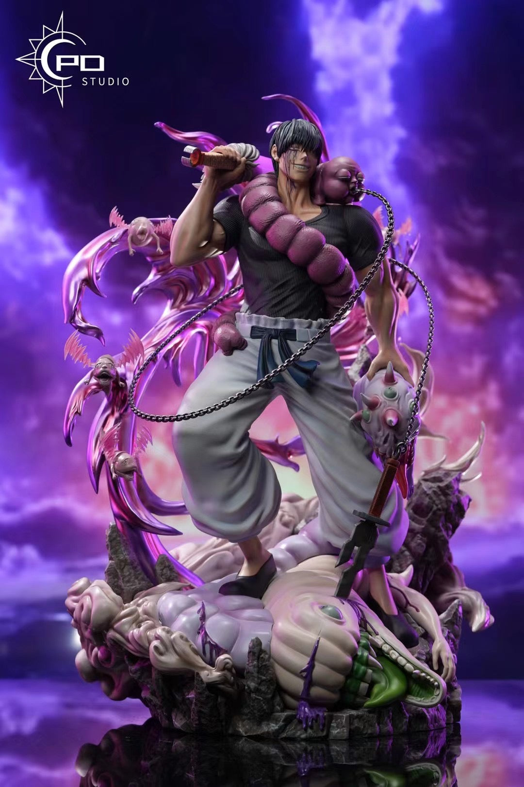 PD Studio Fushiguro Toji Anime Figure - Collectible Action Figure for Jujutsu Kaisen Fans | Perfect for Display, Cosplay, and Gift Giving