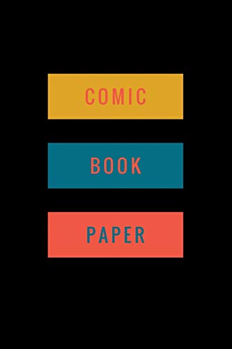 Premium Comic Book Paper for Drawing & Printing - Acid-Free, High-Quality Sketch Paper for Artists & Collectors | Perfect for Comic Creation, Illustration & DIY Projects