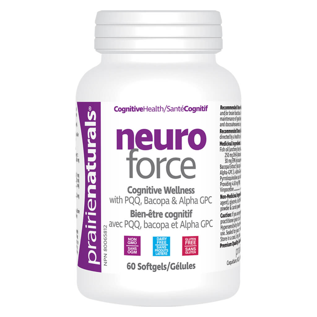 Neuro Force Brain Booster Supplement - Enhance Memory, Focus & Cognitive Performance for Work & Study | Natural Nootropic Formula for Adults