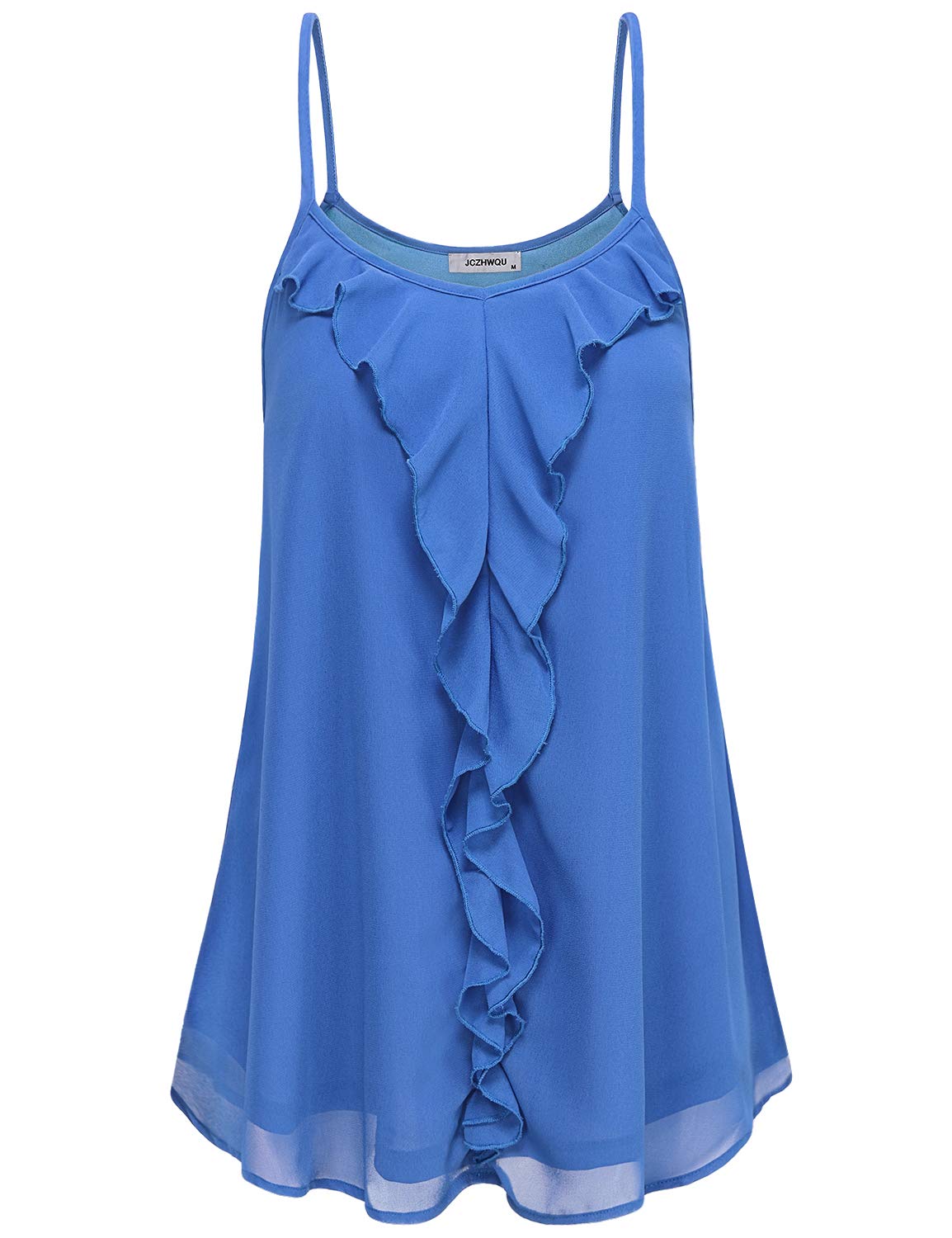 JCZHWQU Women's Cute V-Neck Sleeveless Tank Tops - Summer Casual Wear for Beach, Gym & Everyday Outfits