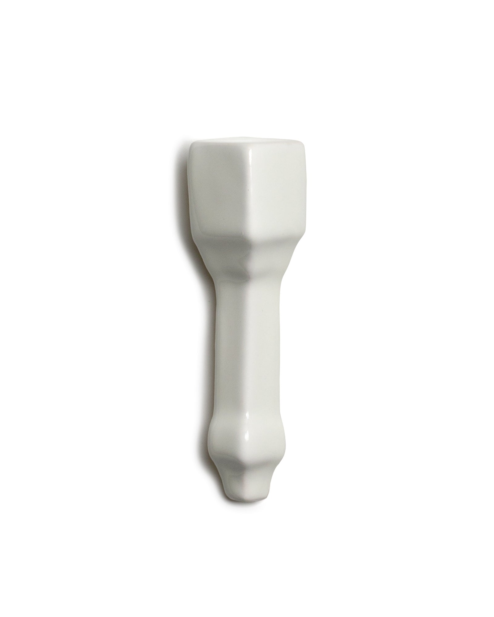 Kakel Victoria Corner Piece for Skirting Board 7.5 x 15 cm Ivory White - Perfect for Bathroom & Kitchen Tile Edging