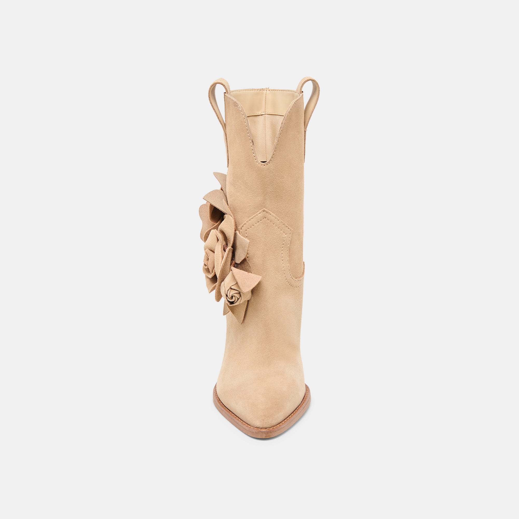 JAKEL BOOTS Camel Suede Leather Ankle Boots for Women - Stylish & Comfortable Fall & Winter Footwear for Casual Outfits & Outdoor Activities
