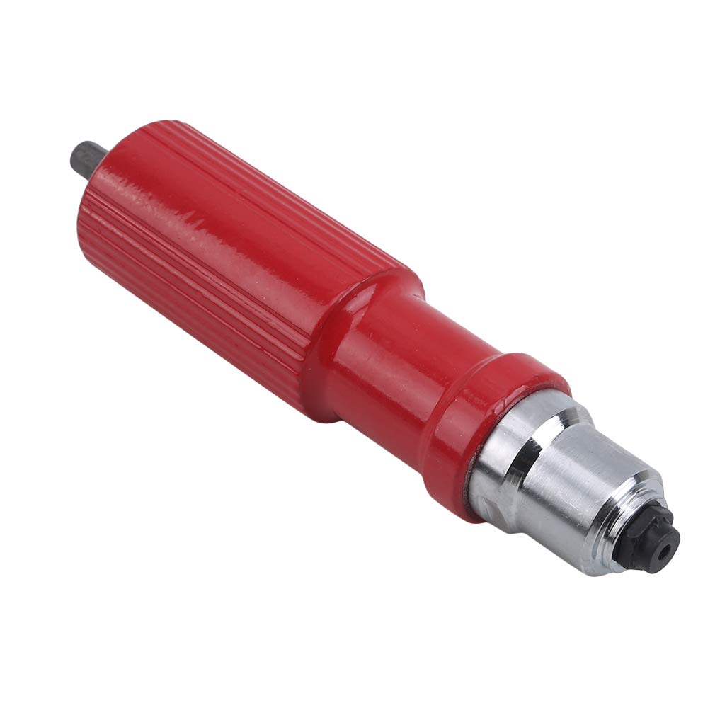GUAngqi Cordless Drill Riveting Set - Nut Pull Core Power Tool Accessories with Red Metal Rivet Head for Household Repair & DIY Projects | Perfect for Metalworking, Auto Body Repair & Home Maintenance