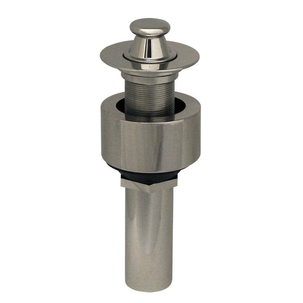 Stainless Steel Lift and Turn Drain with Pull Up Plug - Above Counter Mount Sink Drain for Kitchen & Bathroom - Perfect for Modern Home Renovation