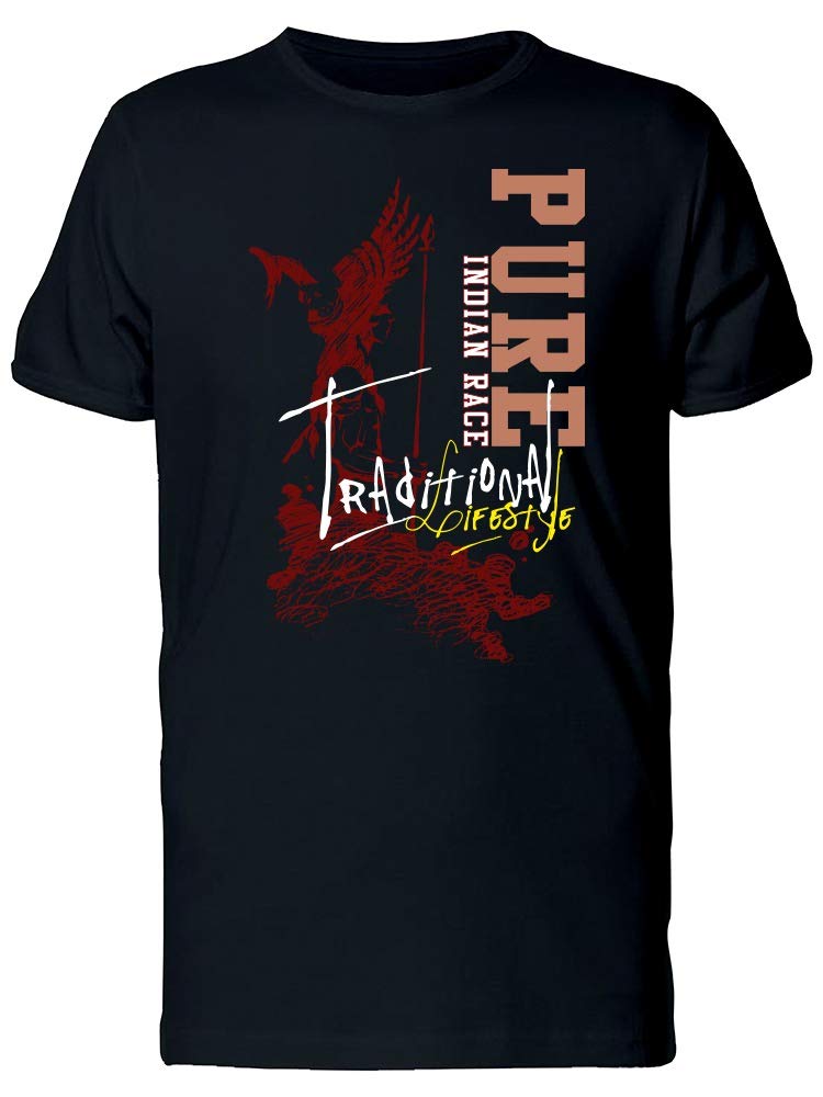 Red Silhouette Graphic T-Shirt for Men | Trendy Casual Tee for Everyday Wear, Street Style & Outings