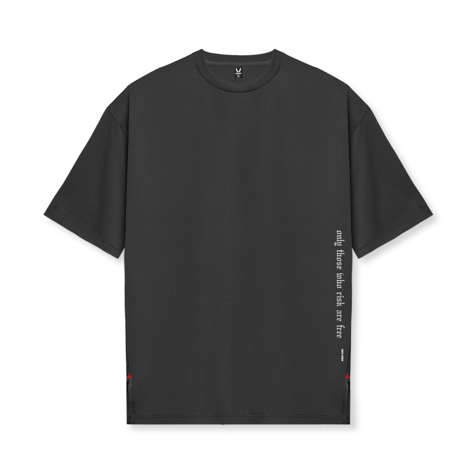 ASRV Silver Lite 2.0 Oversized T-Shirt for Men - Comfortable & Breathable Cotton Streetwear Tee - Perfect for Gym, Casual Wear & Street Style