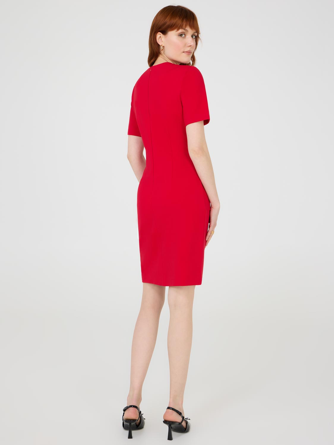 Women's Stylish Short Sleeve Button Front Casual Dress - Perfect for Summer Outings, Office Wear & Date Nights