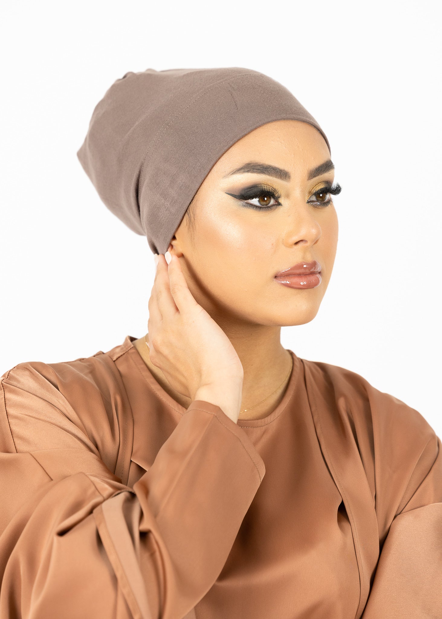 Non-Slip Cap in Shades of Brown - Perfect for Outdoor Activities, Hiking, and Sun Protection