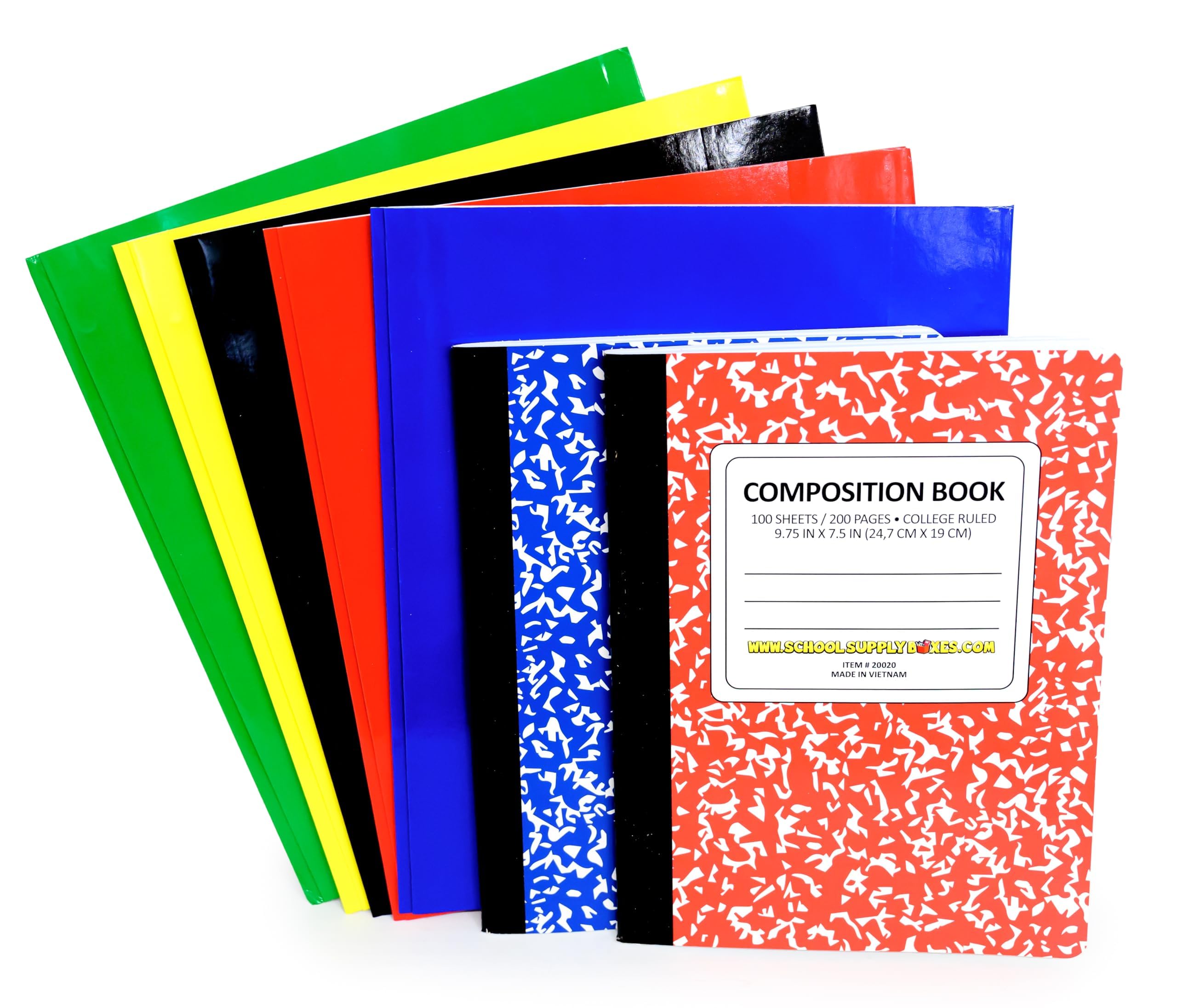 High School Back to School Bundle - 62 Piece School Supply Kit with 1