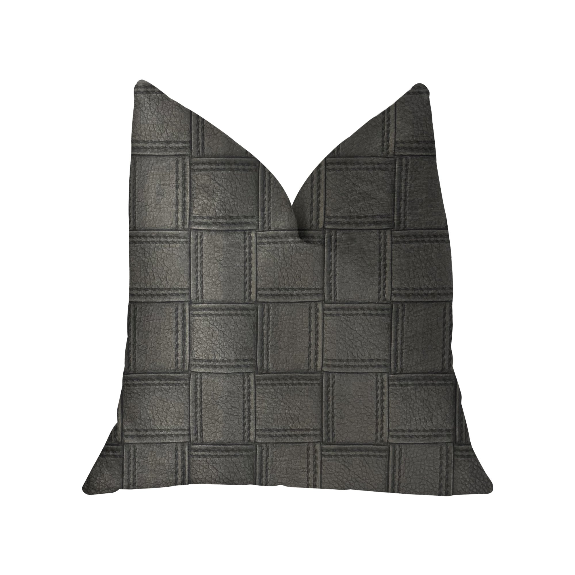 Plutus Licorice Luxury Throw Pillow 20x30 Inches - Soft Queen Size Decorative Cushion for Sofa, Bed & Living Room - Elegant Home Decor Accent