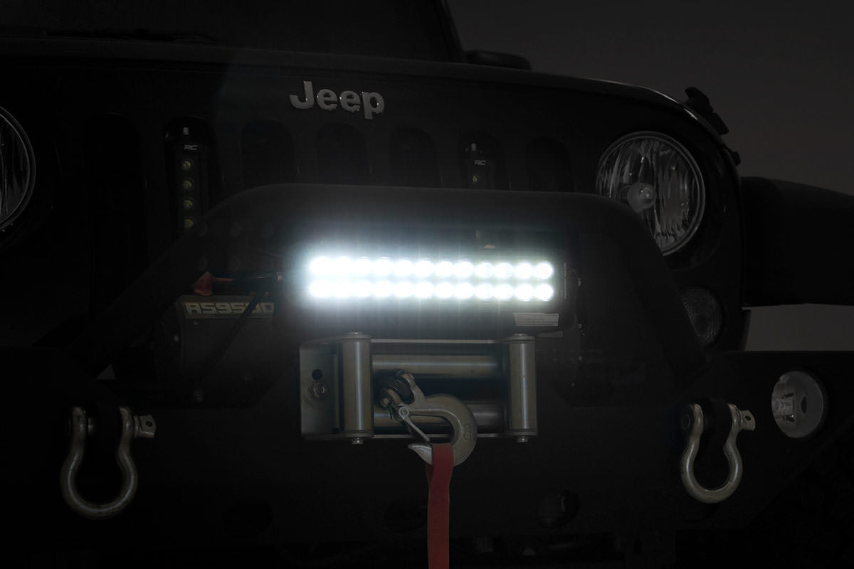 12 Inch Black Series LED Light Bar - Dual Row 70912BL for Off-Road Trucks, ATVs, UTVs & Marine Applications