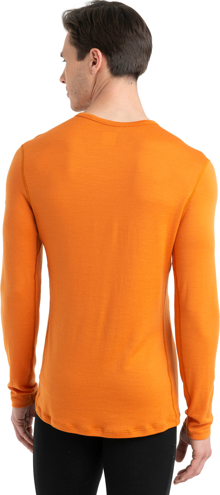 260 Tech LS Crew Baselayer for Men - Long Sleeve Thermal Underwear, Moisture Wicking & Odor Control - Perfect for Cold Weather, Hiking, Skiing & Outdoor Activities