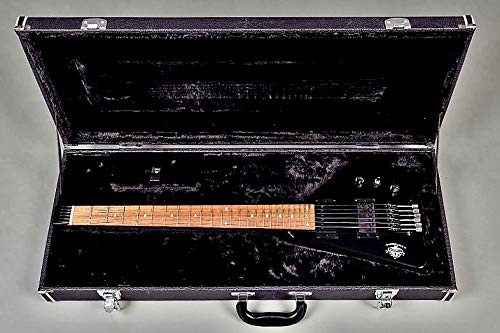 Bootlegger Guitar Spade Headless Electric Travel Guitar - Pro Series Full Scale with Stiletto Hard Case | Portable Electric Guitar for Recording, Gigs & Travel | Perfect for Musicians, Buskers & Small Spaces