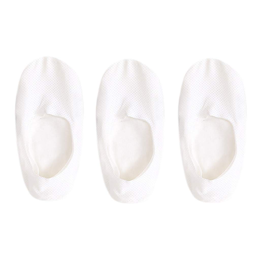 Men's Breathable Silk Ice Socks - Ultra Soft Non-Slip Cotton Athletic Socks for Running, Yoga & Workout - Lightweight White Sports Socks for Men with Moisture-Wicking Technology