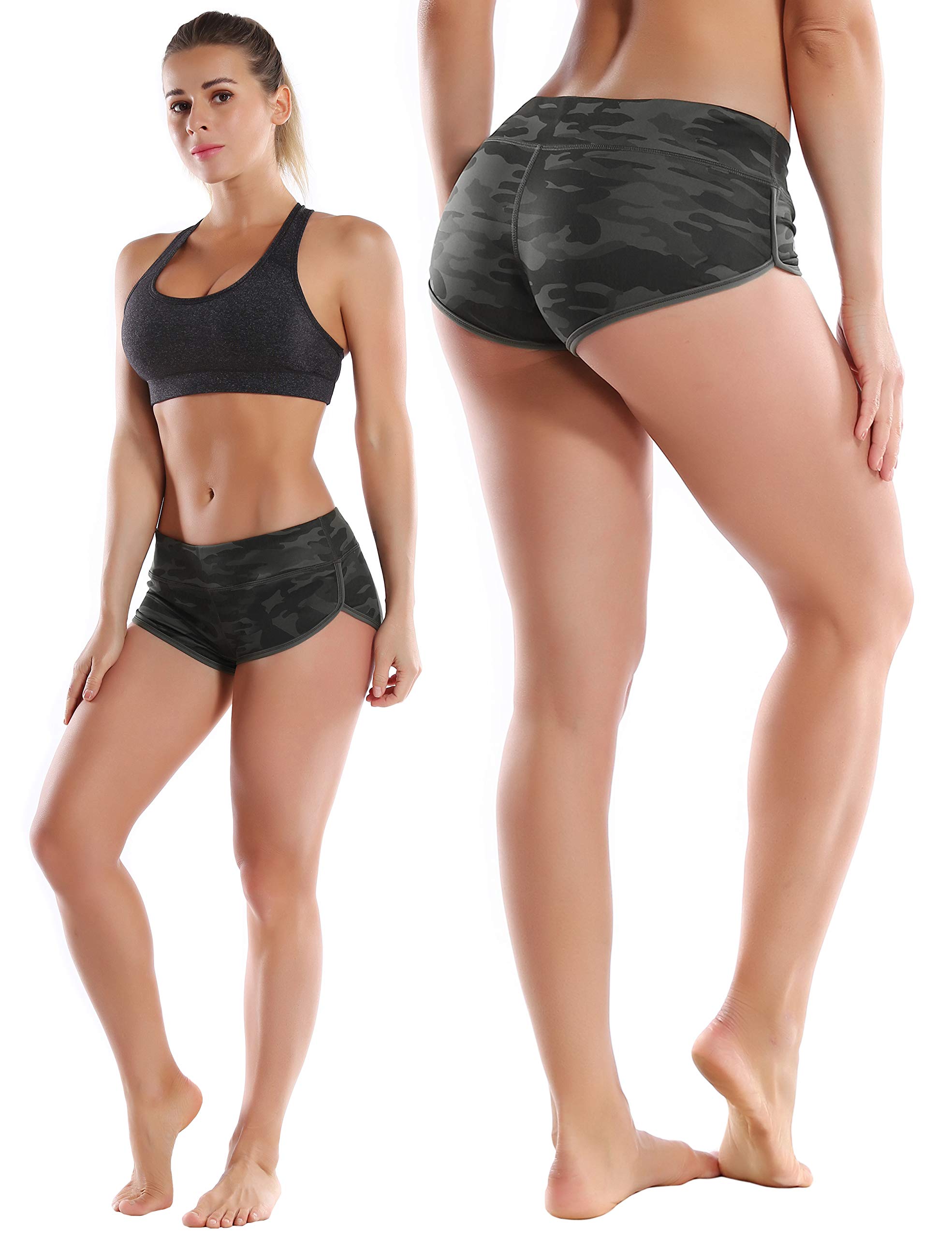 BUBBLELIME Women's Sexy Booty Yoga Shorts XS-XXL - High Waisted Tummy Control Workout Shorts for Running, Fitness & Yoga - Moisture Wicking & UPF 30+ Sun Protection - Perfect for Gym, Home Workouts & Summer Activities