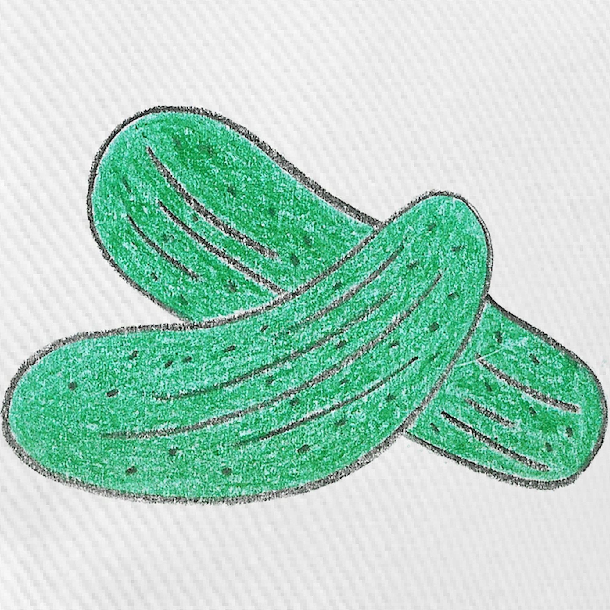 Dill Pickles Adjustable Baseball Cap for Outdoor & Casual Wear