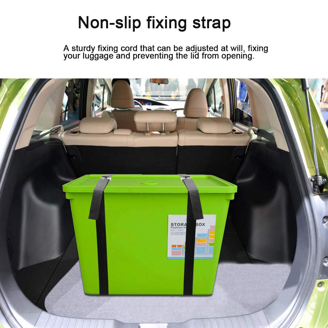 Universal Cooler Tie-Down Strap Kit with Cam Buckle Lashing, Compatible with YETI and RTIC Coolers for Camping, Boating, and Outdoor Adventures