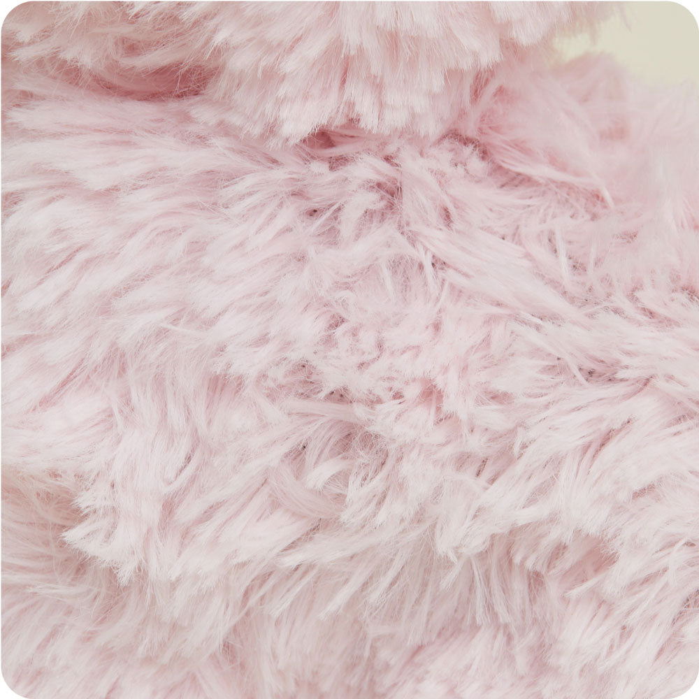 Pink Llama Warmies Junior - Soft Plush Stuffed Animal with Microwavable Heat for Kids | Perfect for Bedtime, Relaxation & Stress Relief