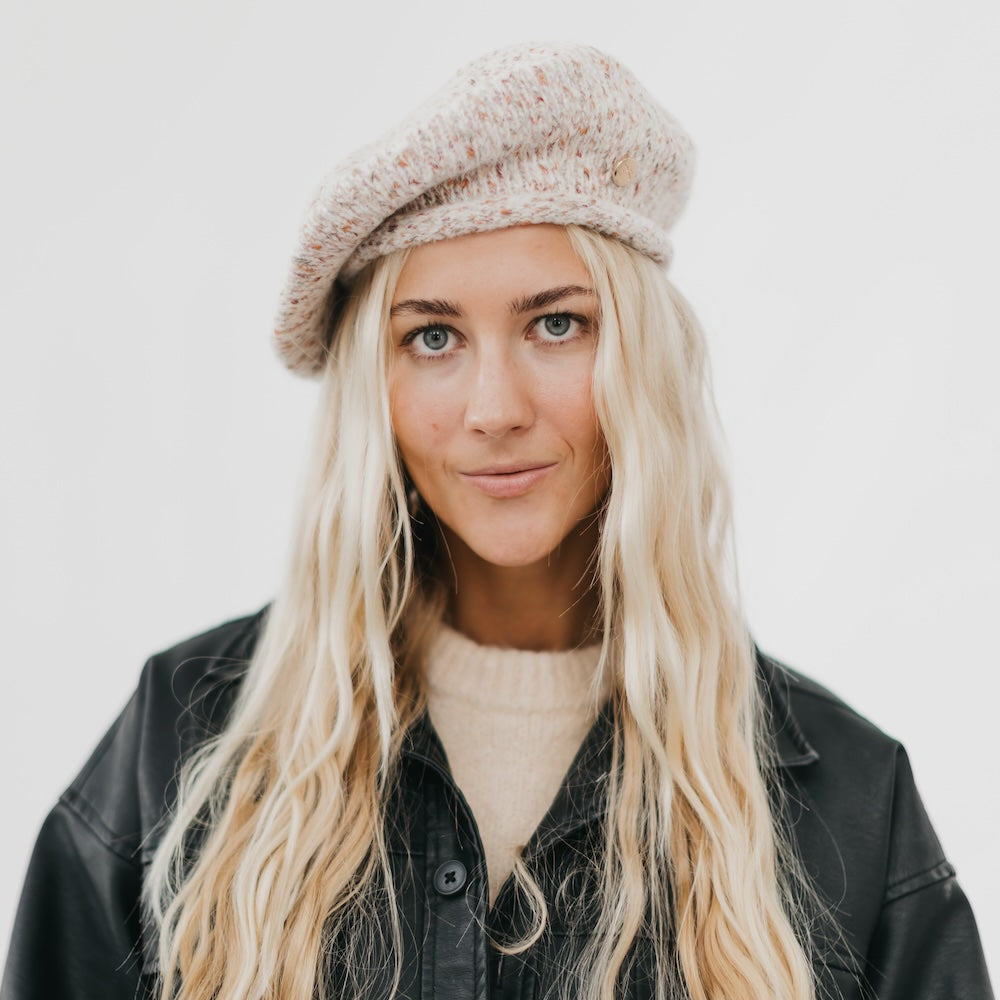 Amara Beret - Stylish French Wool Beret Hat for Women | Fashionable Winter & Fall Accessory | Perfect for Casual Outfits, Travel & Photoshoots