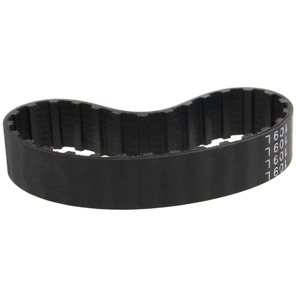 Fielect 29 Teeth 20mm Width Black Cogged Rubber Timing Belt - Industrial Drive Belt with 9.5mm Pitch (109L) for Synchronous Pulley Wheels - Perfect for CNC Machines, 3D Printers, and Industrial Equipment