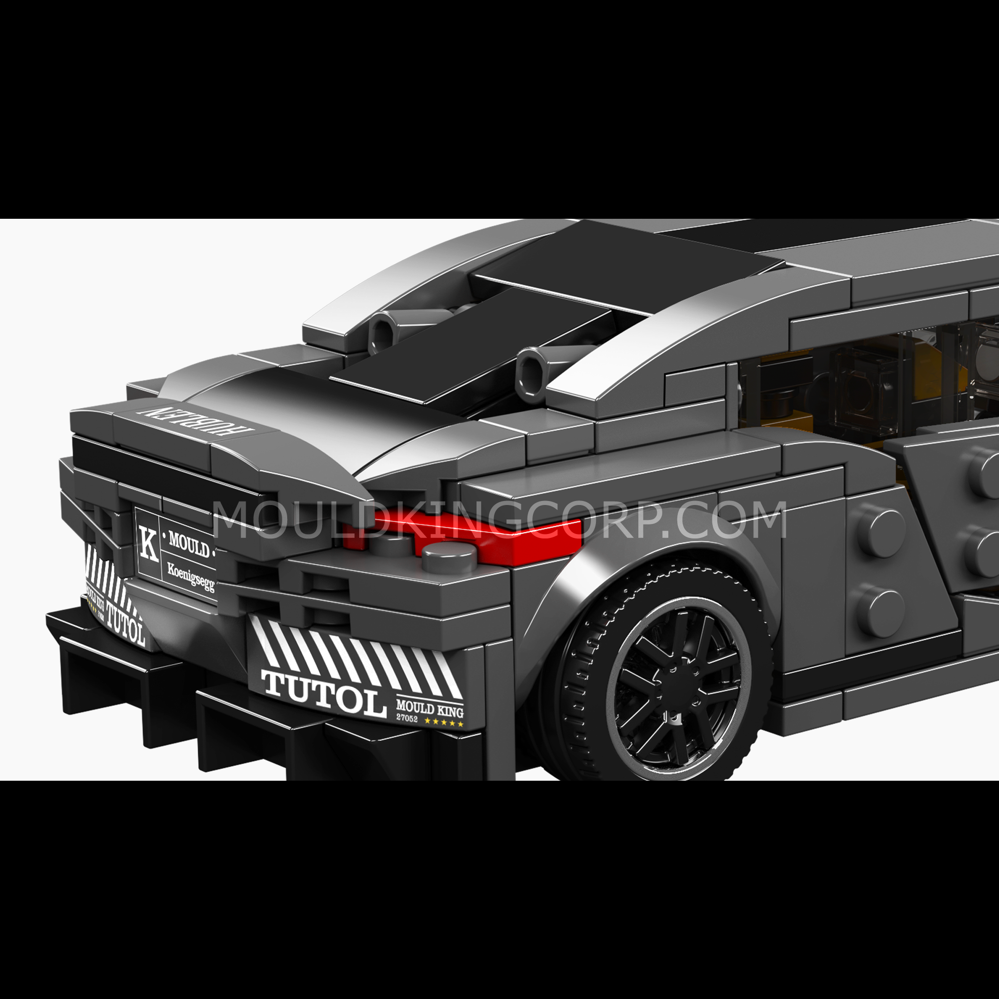 Mould King 27052 Koenigsegg Race Car Building Set - 386 Pcs STEM Toy for Kids & Adults | Perfect for Creative Play, Model Collection & DIY Projects