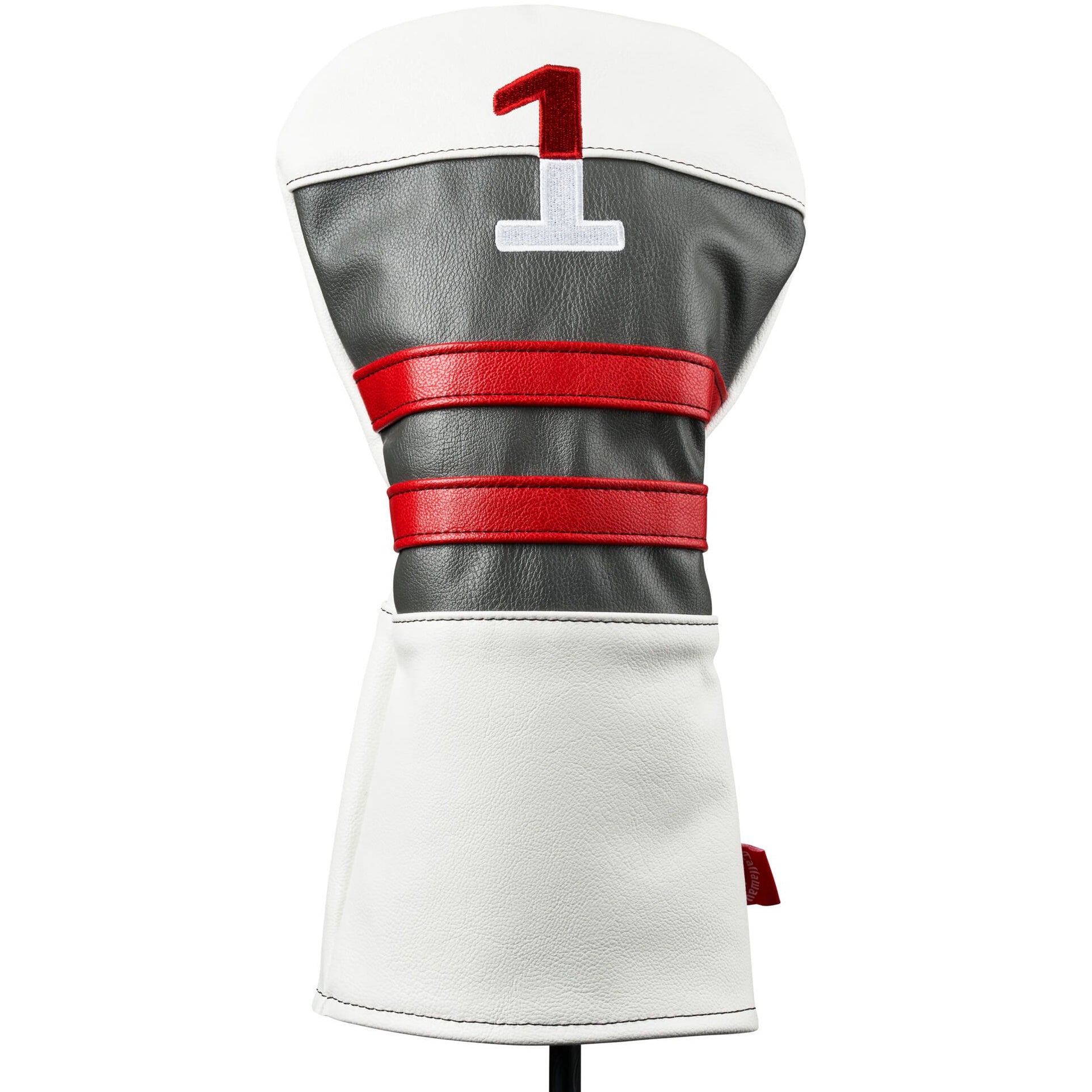 Callaway Vintage Golf Driver Headcover - Premium Leather Club Cover for Men & Women - Perfect for Golf Course & Driving Range Use