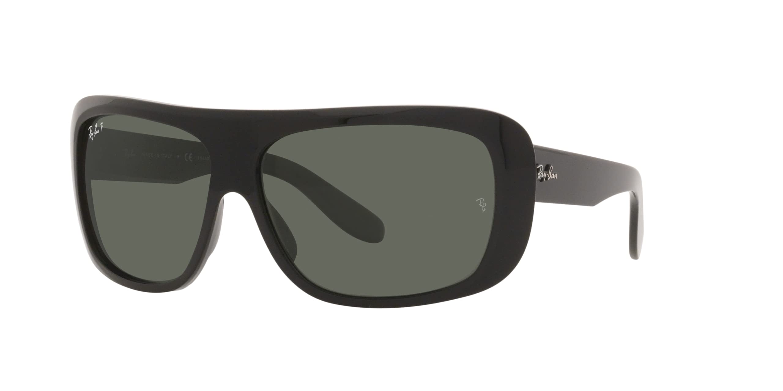 Ray-Ban RB2196 Blair Rectangular Polarized Sunglasses for Men & Women - UV Protection, Classic Style for Driving, Beach & Outdoor Activities