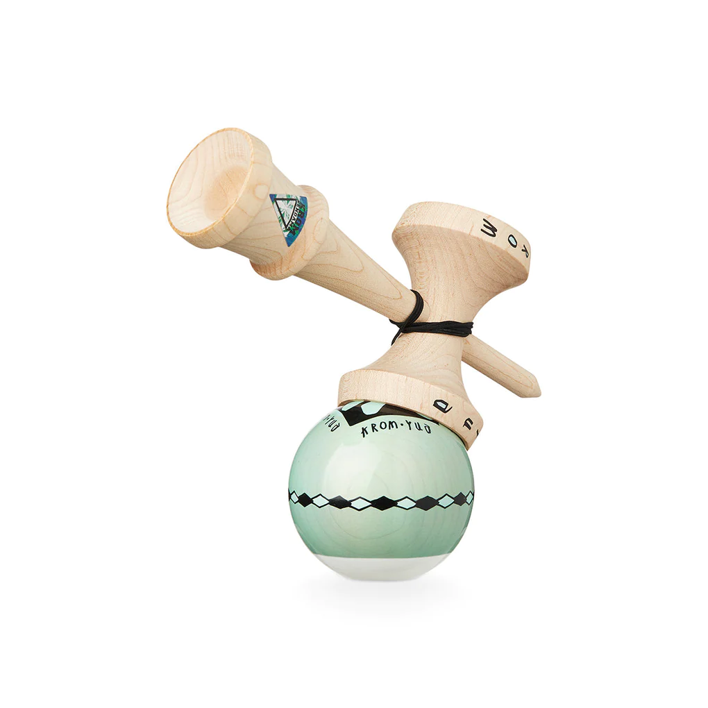 Krom Yua Signature Kendama - Professional Japanese Wooden Skill Toy for Hand-Eye Coordination - Perfect for Beginners, Kids, and Adults - Great for Stress Relief, Office Breaks, and Outdoor Play