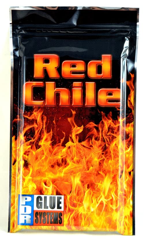 Tabweld Black Plague Red Chili PDR Glue Stick Pack - Professional Paintless Dent Repair Glue for Car Bodywork & Dent Removal (Red)