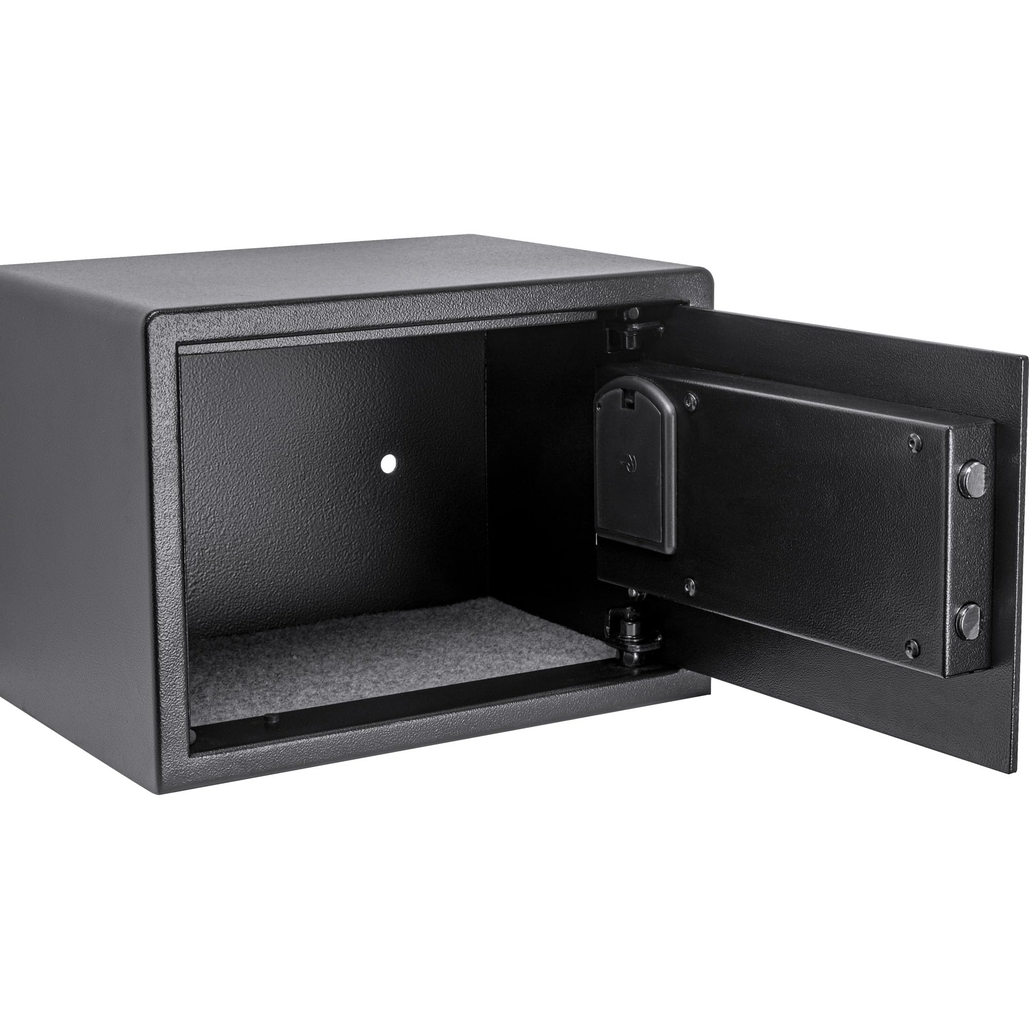 Barska Digital LED Keypad Hotel Safe with Motorized Locking Bolts & Interior Light - Secure Document Storage for Home, Office, and Hotel Use