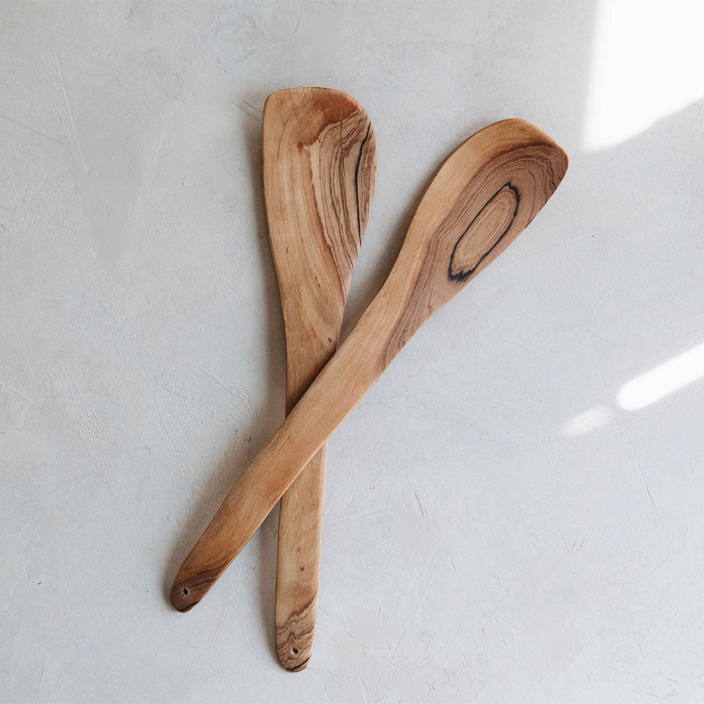 Stainless Steel Salad Servers Set - 2 Piece Kitchen Utensils for Tossing & Serving Fresh Greens - Perfect for Dinner Parties, BBQs & Healthy Meal Prep