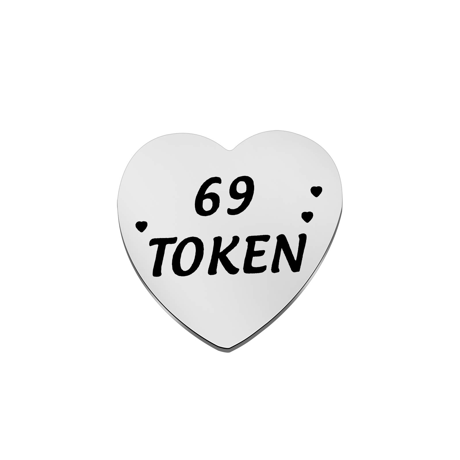 Funny Love Token for Husband & Boyfriend - Romantic Valentine's Day Gift, Heart-Shaped Sex Game Accessory, Naughty Couples Gift for Him - Perfect for Anniversary, Bachelorette Parties & Spicing Up Relationships