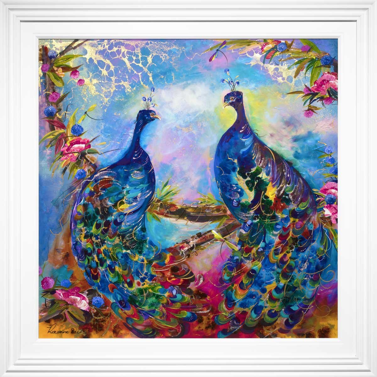 Original Artwork - A Glorious Display Wall Decor for Living Room & Bedroom - Handmade Painting for Home & Office Decoration