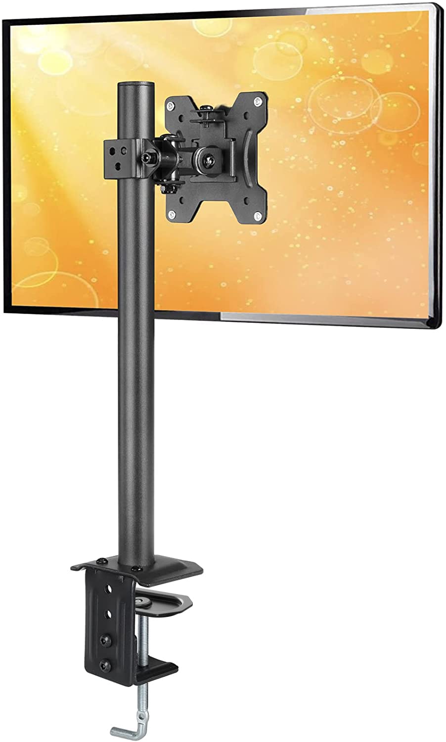 Ergear Dual Monitor Stand for 13-32 Inch Screens - Adjustable VESA Mount for Most 13-32 Inch Monitors - Perfect for Home Office, Gaming Setup & Workspace Ergonomics