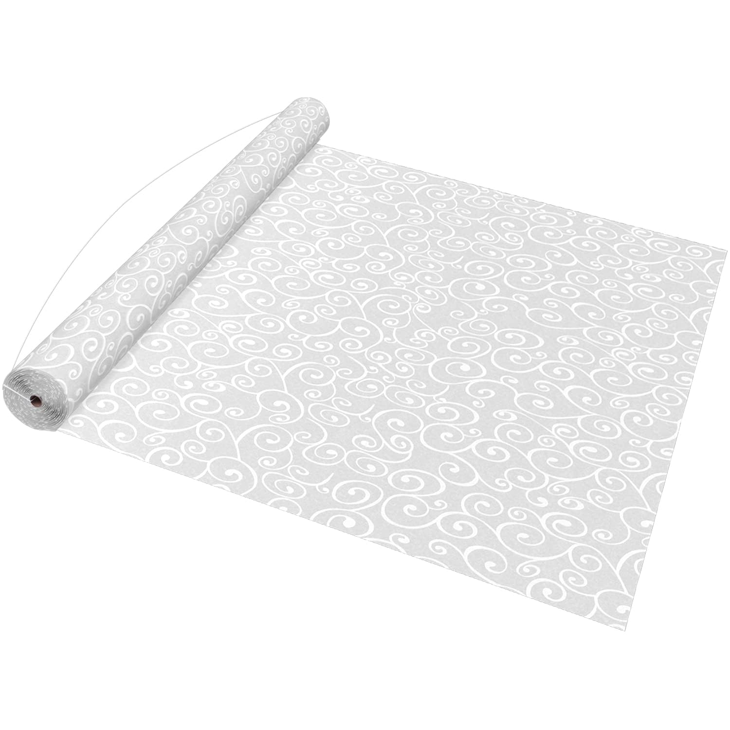 FrenzyBird 3x50 Feet White Wedding Aisle Runner - Indoor Outdoor Ceremony Walkway Carpet for Church, Halloween Parties & Events - Durable Decor for Wedding, Party, Home Decor