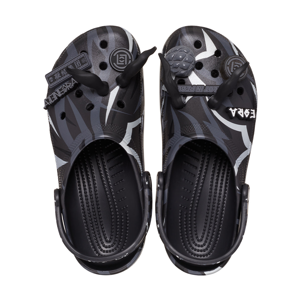 CLOT Classic Clog Sandals for Men & Women - Comfortable Black Slide Shoes for Beach, Pool, Spa & Indoor Use