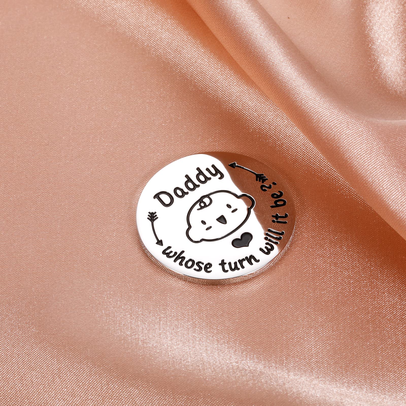 Funny Baby Gift for First Time Parents - Pregnancy Decision Coin for New Moms & Dads - Unique Christmas Present for Expecting Couples - Perfect for Gender Reveals, Baby Showers and Parenting Moments