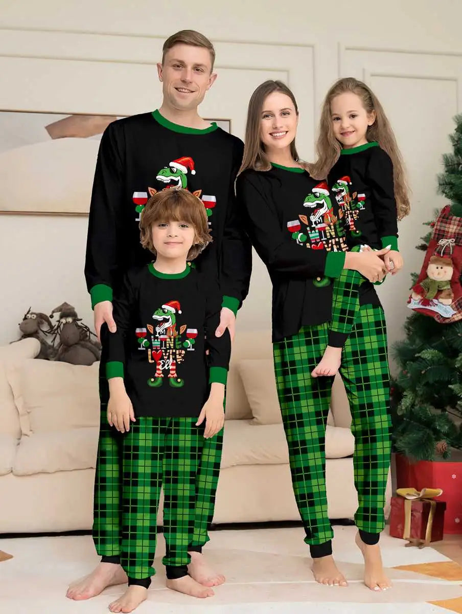 **Matching Family Christmas Pajamas Set - Cozy Holiday PJS for Adults & Kids - Perfect for Christmas Morning & Family Photos**