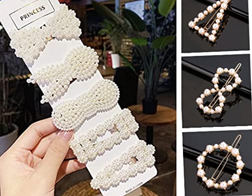 5PearlClip-&-3MetalPeralClip