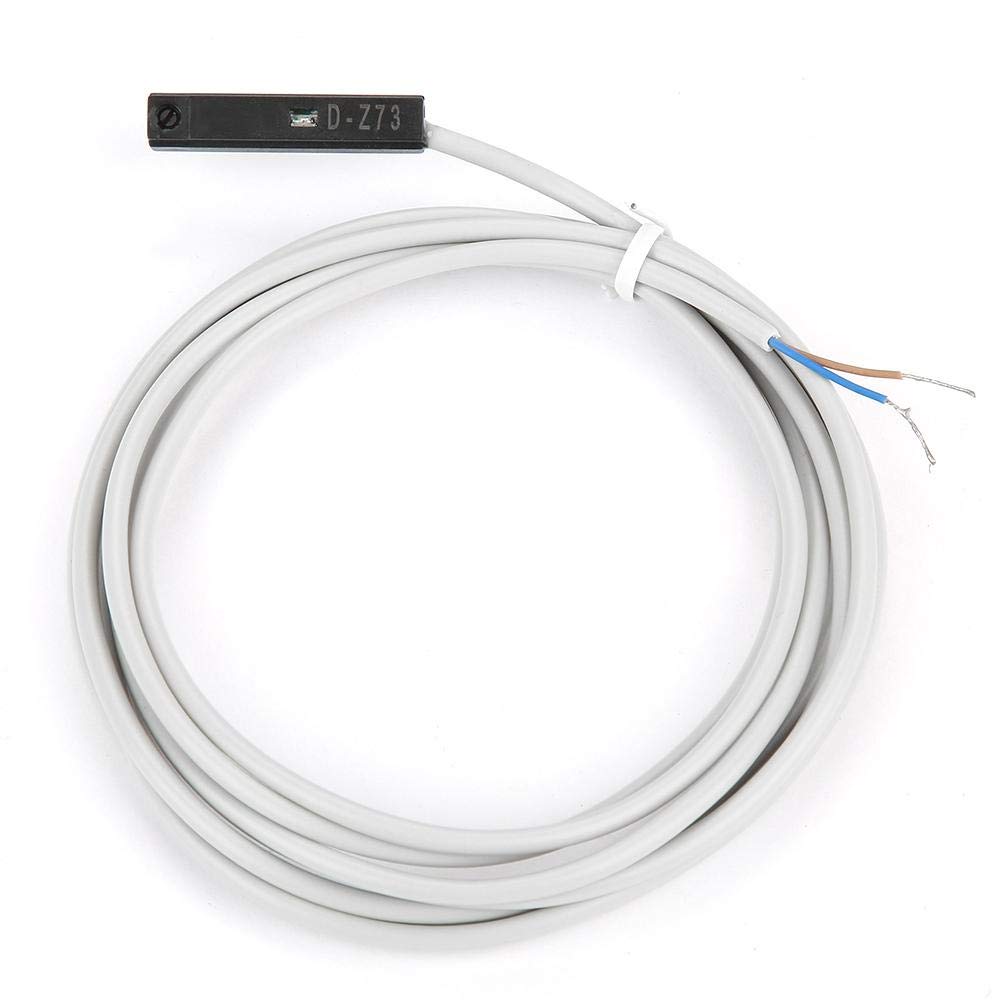 2PCS Magnetic Air Pneumatic Cylinder Switch Sensor - Electronic Inductive Proximity Approach Sensor Switch for CY3B, CXS, MLGP, CY1R | Industrial Automation & CNC Machinery Applications
