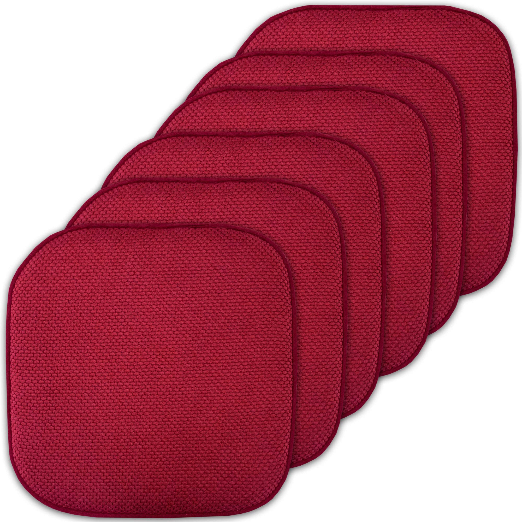 Sweet Home Collection Memory Foam Chair Cushions - 16