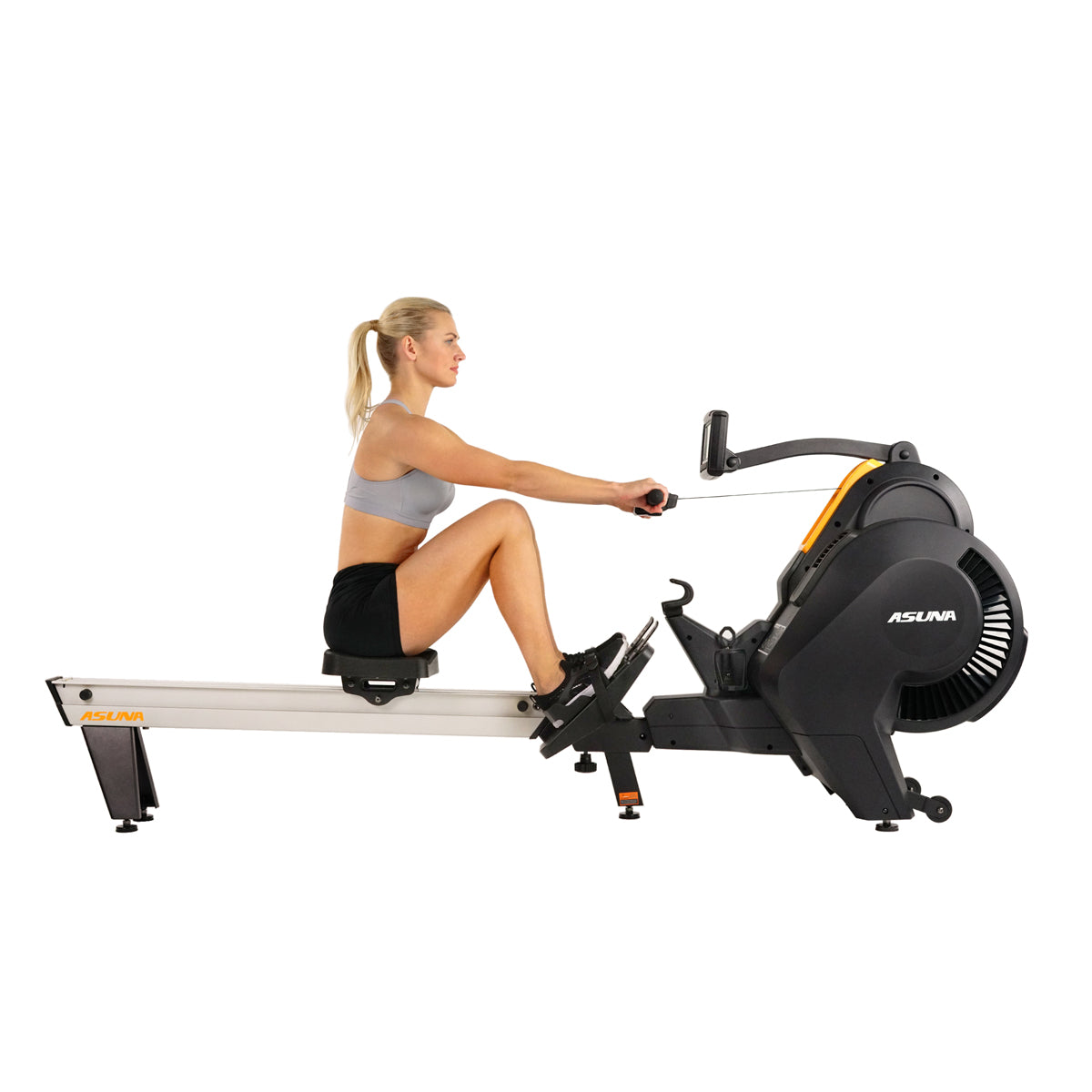 Windmill Air Magnetic Rower Machine - Premium Home Rowing Machine for Full Body Workout | Perfect for Cardio, Strength Training & Small Space Home Gyms