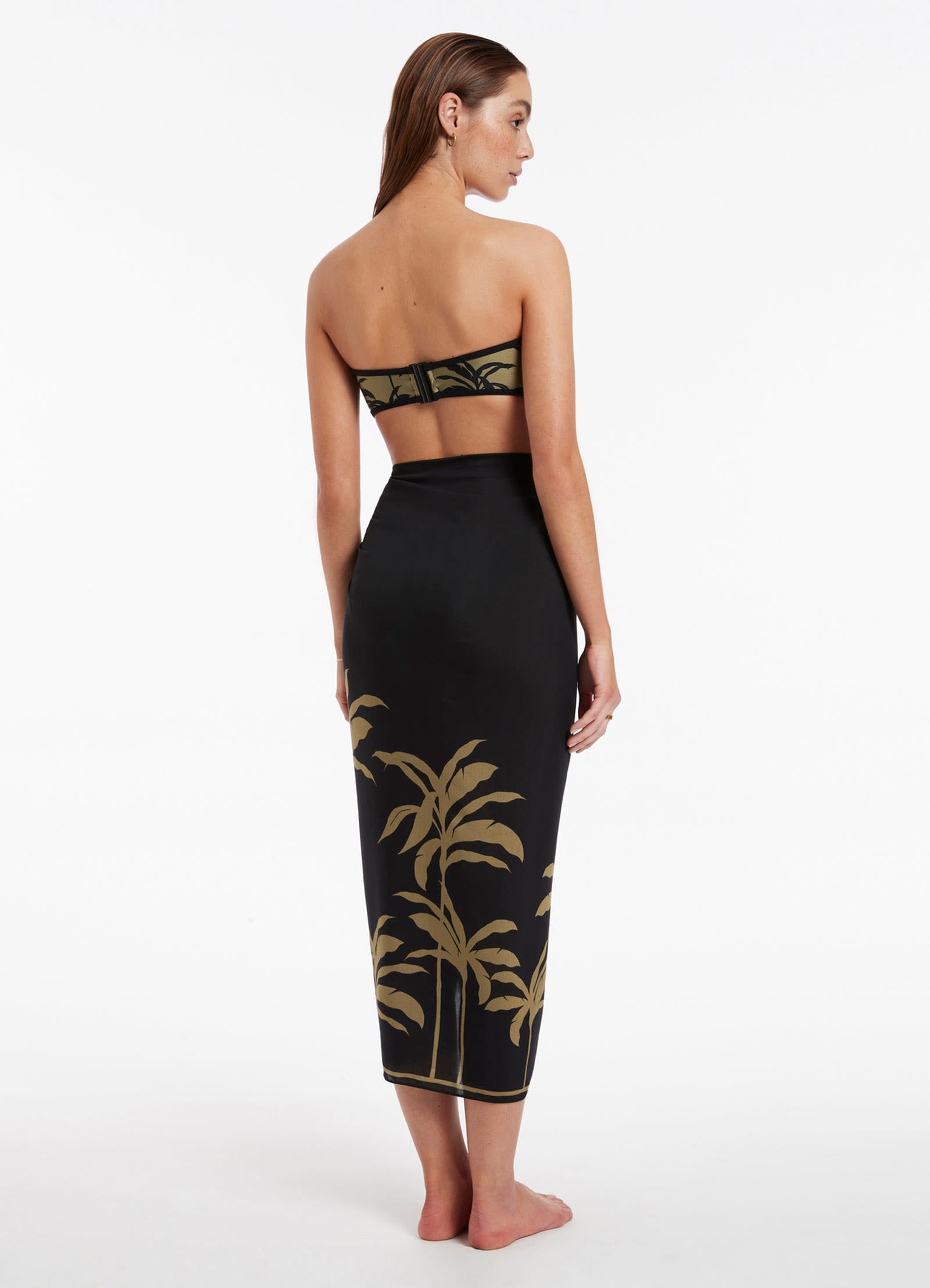 Premium Olive Green Sarong Wrap - Soft & Lightweight Beach Cover-Up for Women - Perfect for Pool, Beach, and Vacation Wear