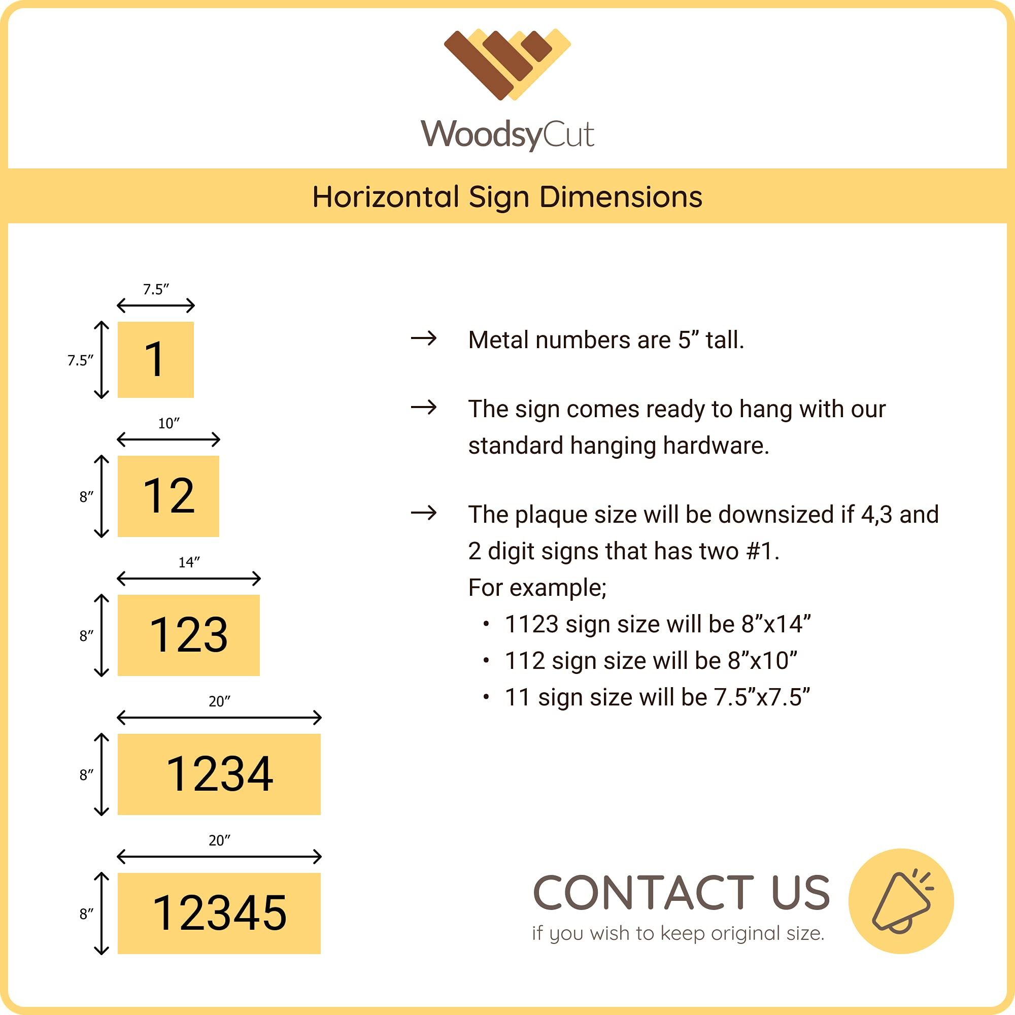 House Number Sign - Rustic Wood Plaque with Custom Address Numbers for Outdoor Decor | Durable Street Number Sign for Front Door, Porch, Garden & Mailbox